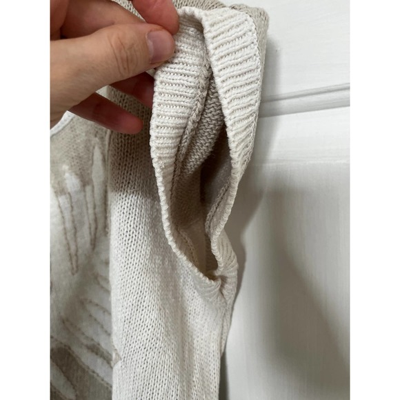 That's Me Vintage 80's Spring Sweater Vest Stranger Things Retro Casual Top L - Picture 10 of 10